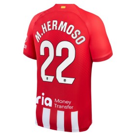 Maillot Foot Atlético Madrid M.Hermoso 22 Domicile 2023-24